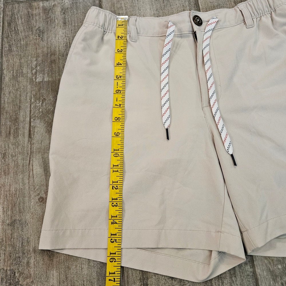 Chubbies Everywear Shorts Mens L Khaki 6" Inseam Stretch Performance Golf Preppy - Picture 2 of 13